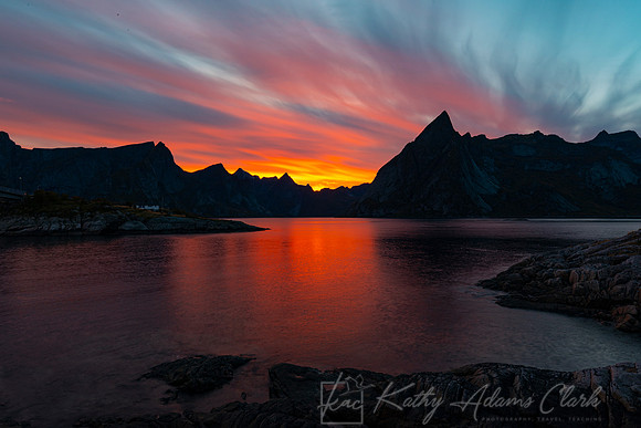 Sunset Hamnøy Lofoten Islands KAC4497