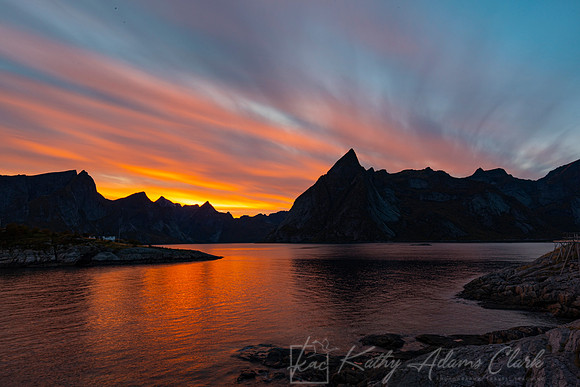 Sunset Hamnøy Lofoten Islands KAC4490