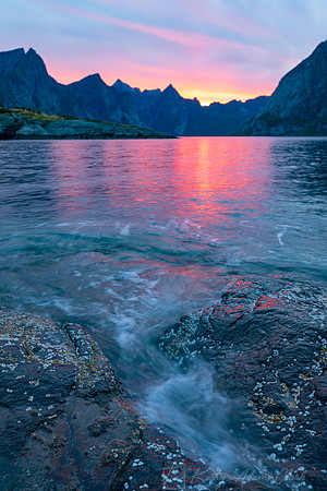 Sunset Hamnøy Lofoten Islands KAC4509