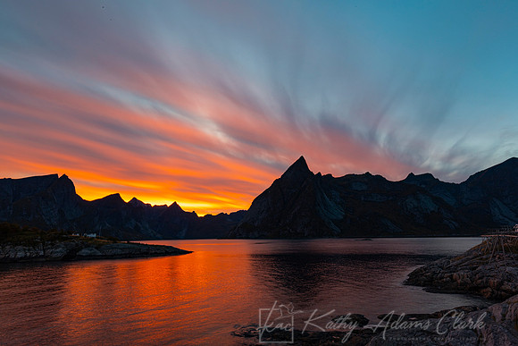 Sunset Hamnøy Lofoten Islands KAC4493