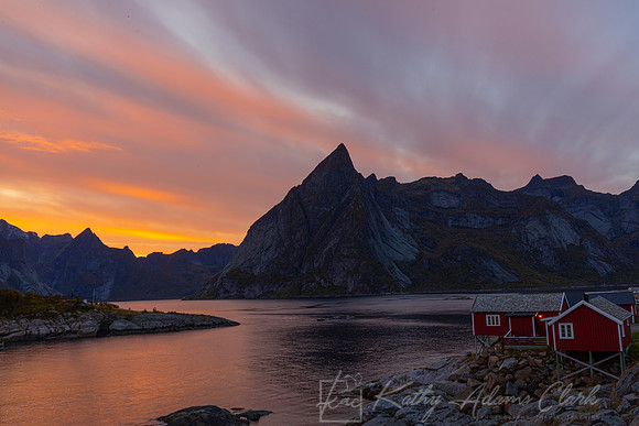 Sunset Hamnøy Lofoten Islands KAC4486