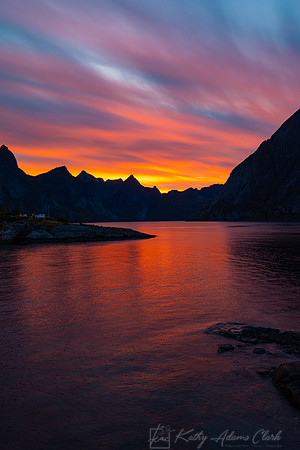 Sunset Hamnøy Lofoten Islands KAC4496
