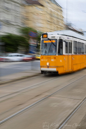 Tram Trollie Budapest KAC0957
