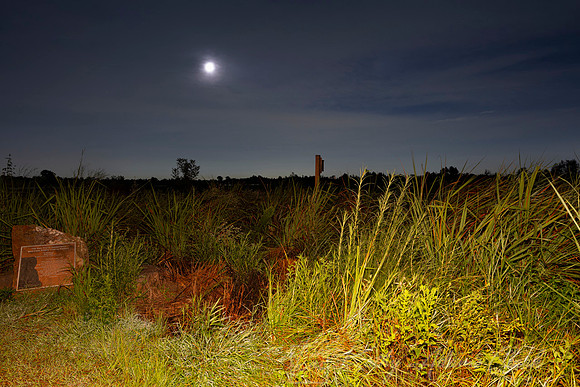 Full Moon Light Painting KAC0662