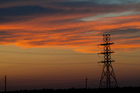 Power Poles at Sunset KAC0646