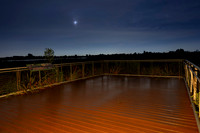 Full Moon Light Painting KAC0656