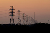 Power Poles at Sunset KAC0645