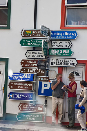 Signs at crossroads KAC807405