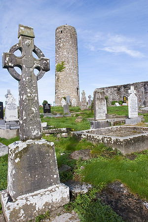 Aghagower Abbey and Round Tower KAC100516
