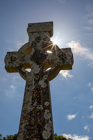 Star burst Celtic cross KAC8357