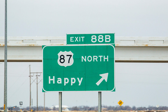 6 Happy Texas sign KAC5051