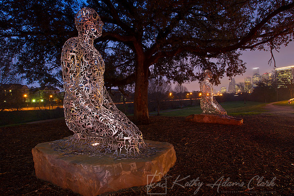 Buffalo Bayou Statue KAC7399