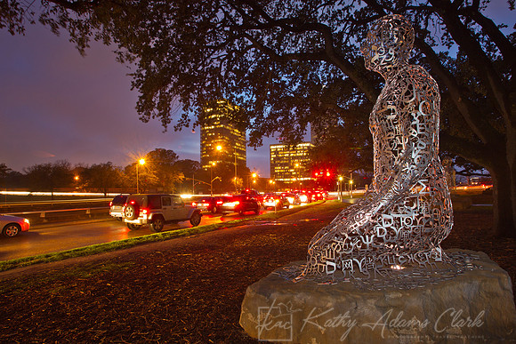 Buffalo Bayou Statue KAC7403
