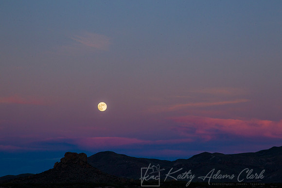 Moonrise Over Mountain KAC9430
