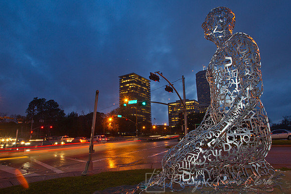 Buffalo Bayou Statue KAC7396