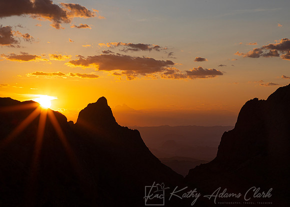 Sunset Through Window KAC1238