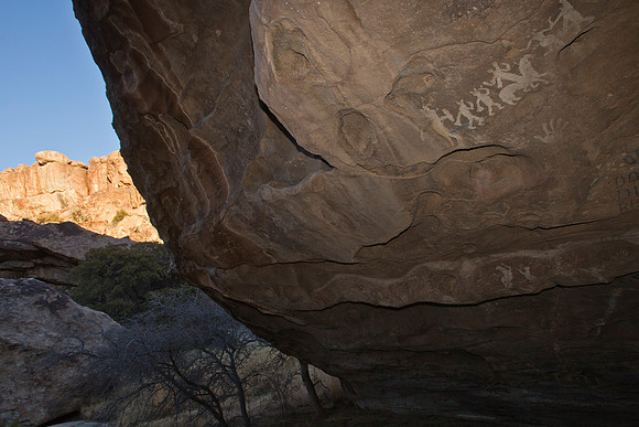 2 Hueco Tanks Pictograph KAC7392