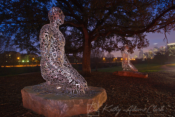 Buffalo Bayou Statue KAC7401
