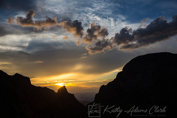 Sunset Window Big Bend KAC7499