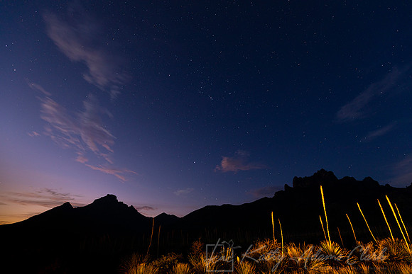 Stars Chisos Mountains KAC0596