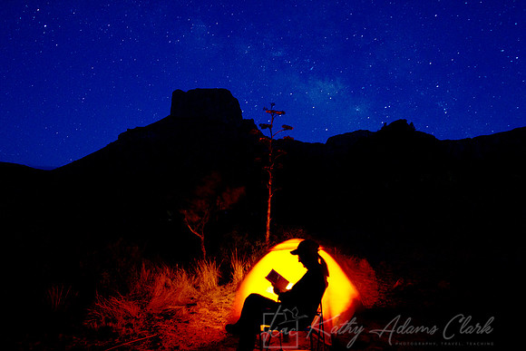 Camping Tent at Night KAC1104