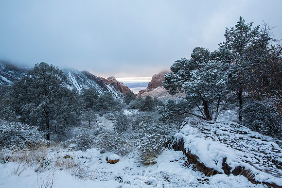 Big Bend National Park Snow KAC0658
