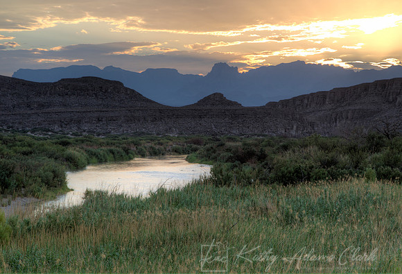 HDR Sunset Chisos Mountains KAC4701_2_3_tonemapped