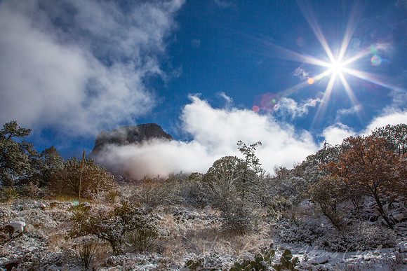 Big Bend National Park Snow KAC0089